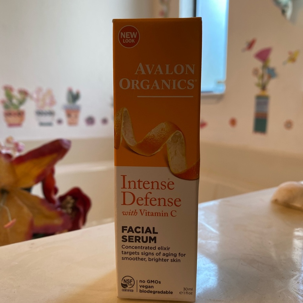 Avalon Organics Intense Defense Facial Serum